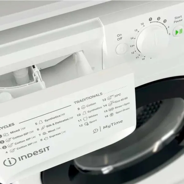 Mașină de spălat Indesit MTWSE 61294 WK EE 6 kg / 1200 rpm / White photo 6