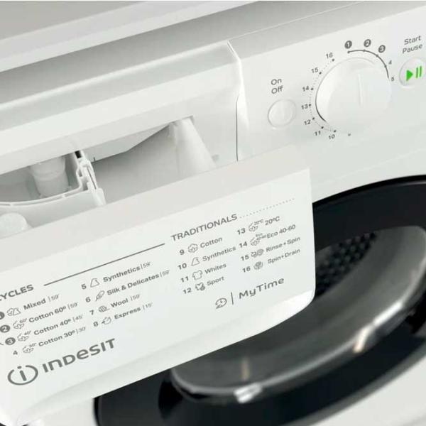 Mașină de spălat Indesit MTWSE 61294 WK EE 6 kg / 1200 rpm / White photo 6