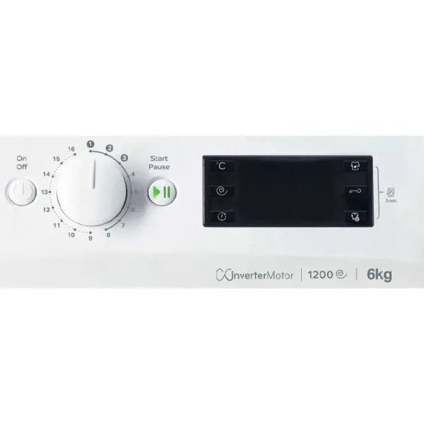 Mașină de spălat Indesit MTWSE 61294 WK EE 6 kg / 1200 rpm / White photo 7