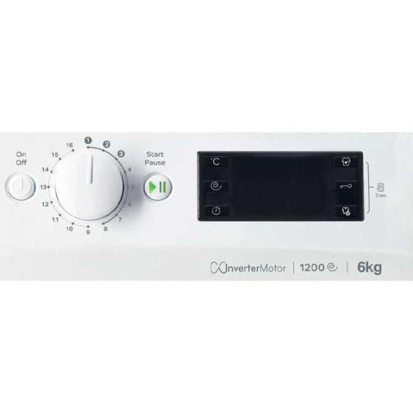 Mașină de spălat Indesit MTWSE 61294 WK EE 6 kg / 1200 rpm / White photo 7