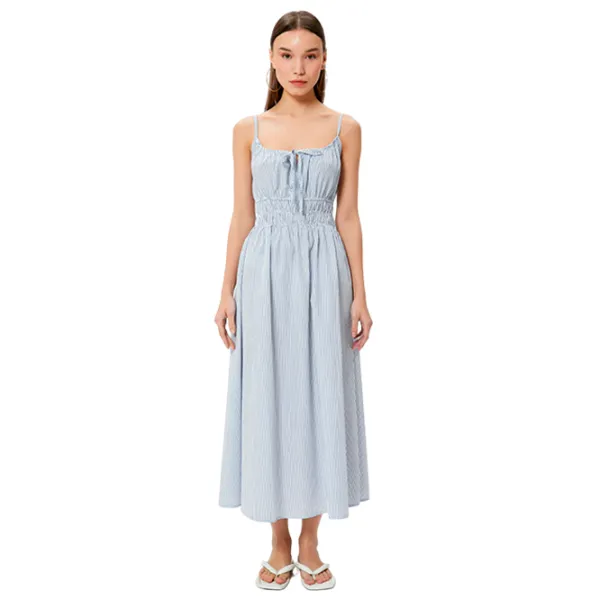 Rochie pentru femei Koton 4SAL80048IW L/ Blue photo 1 Rochie pentru femei Koton 4SAL80048IW L/ Blue photo 1