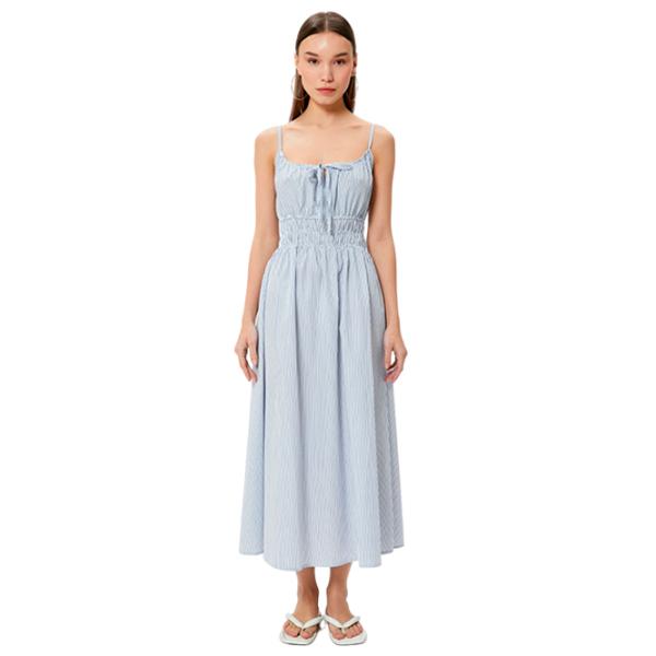 Rochie pentru femei Koton 4SAL80048IW L/ Blue photo 1 Rochie pentru femei Koton 4SAL80048IW L/ Blue photo 1