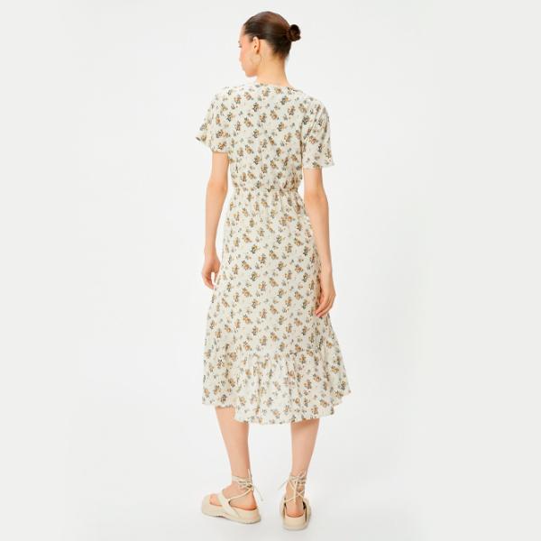 Rochie pentru femei Koton 4SAL80054IW S/ Beige photo 2