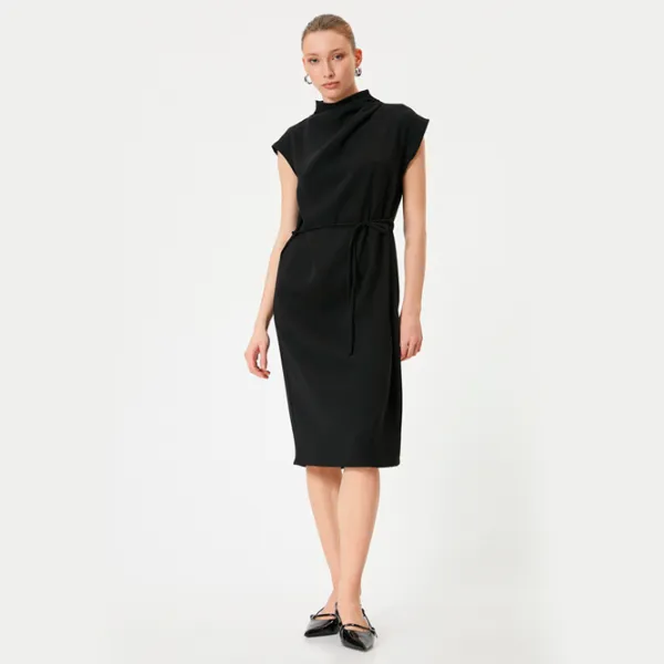 Rochie pentru femei Koton 4SAK80048UW XL/ Black photo 4