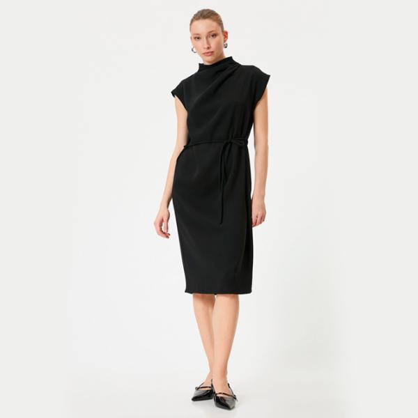 Rochie pentru femei Koton 4SAK80048UW XL/ Black photo 4