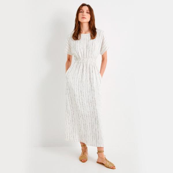 Rochie pentru femei Koton 4SAK80197UW 2XL/ White photo 3