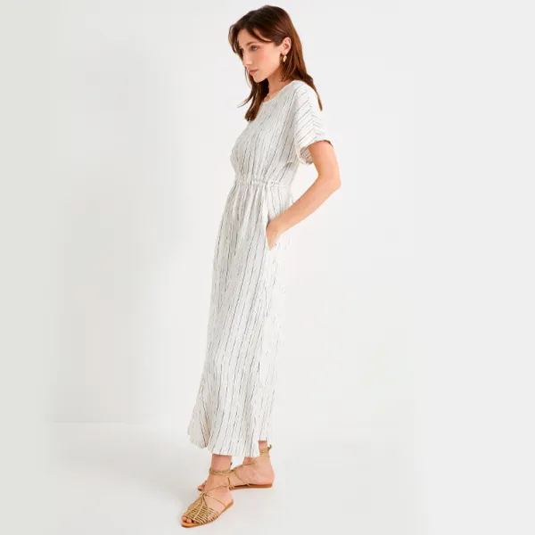 Rochie pentru femei Koton 4SAK80197UW 2XL/ White photo 4