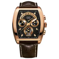 Наручные часы для мужчин Cover CO144.RPL1LBR Кварцевый/ 45 x 42 мм