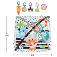 Covoraş pentru joc Fisher Price HBP41 () 0+/ White photo 4