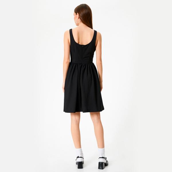 Rochie pentru femei Koton 4SAL80024IW S/ Black photo 2 Rochie pentru femei Koton 4SAL80024IW S/ Black photo 2