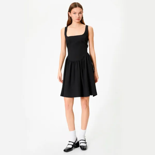 Rochie pentru femei Koton 4SAL80024IW S/ Black photo 3 Rochie pentru femei Koton 4SAL80024IW S/ Black photo 3