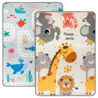 Covoraş pentru joc Milly Mally Kinder Sea and Africa () 0+/ White