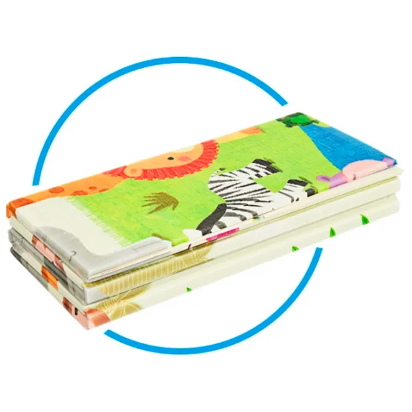 Covoraş pentru joc Costway BB5856 (5637530) 0+/ Green photo 3