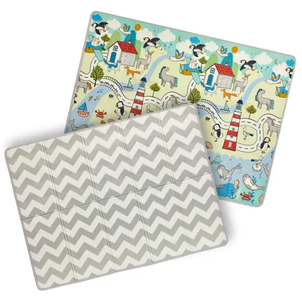 Covoraş pentru joc KinderKraft Matty 2 (5659301) 0+/ Blue photo 2
