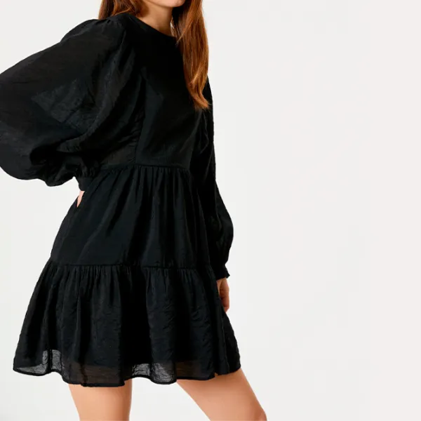 Rochie pentru femei Koton 4SAL80118IW L/ Black photo 4