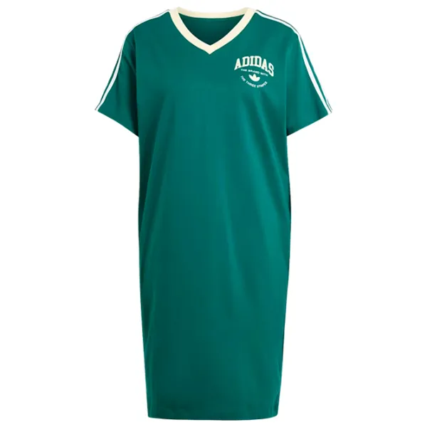 Платье для женщин Adidas VRCT GRAPHIC TEE DRESS XS/ Зелёный photo 1