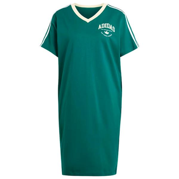 Платье для женщин Adidas VRCT GRAPHIC TEE DRESS XS/ Зелёный photo 1