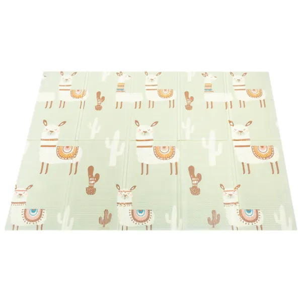Covoraş pentru joc Toyz Llamas (5628003) 0+/ Green photo 1