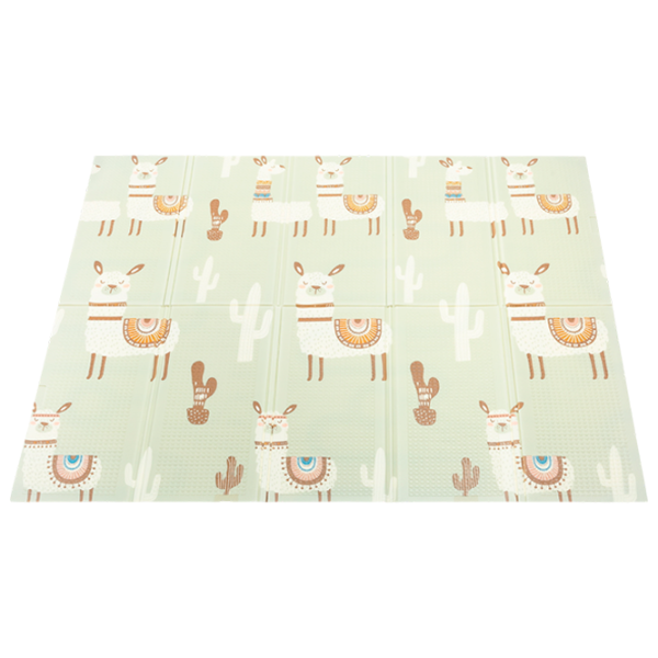 Covoraş pentru joc Toyz Llamas (5628003) 0+/ Green photo 1