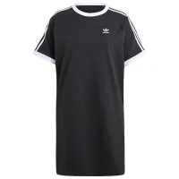 Платье для женщин Adidas 3-STRIPES RAGLAN DRESS L/ Черный