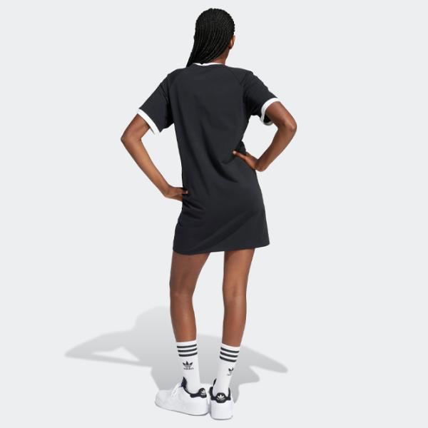 Платье для женщин Adidas 3-STRIPES RAGLAN DRESS XL/ Черный photo 3 Платье для женщин Adidas 3-STRIPES RAGLAN DRESS XL/ Черный photo 3