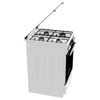 Aragaz Gorenje GK5C41WH Pe gaz/ White photo 10