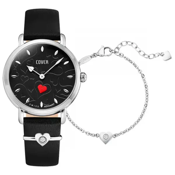 Ceas de mână pentru femei Cover SET.CO1002.04 Cuarț/ 34 mm photo 1