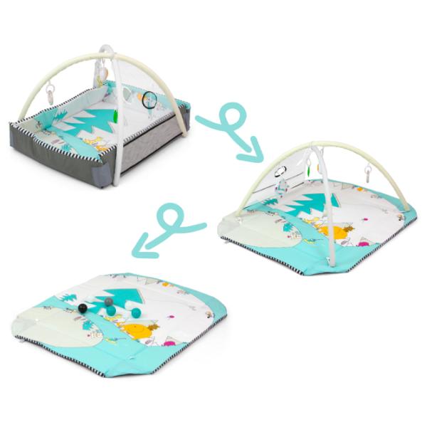 Covoraş pentru joc Milly Mally Lolly Elephant (5464847) 0+/ White photo 3