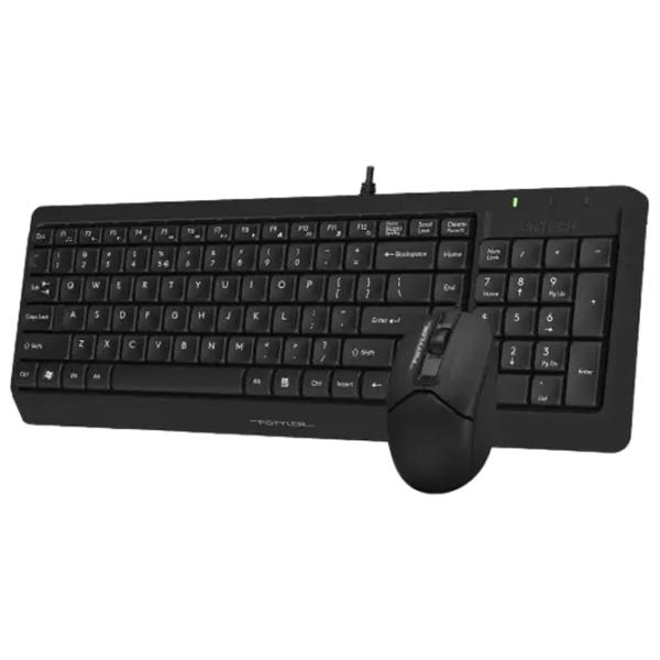 Tastatura & Mouse A4Tech F1512 Cu fir/ Black photo 3