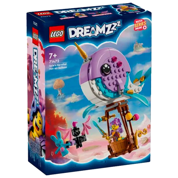 Constructor LEGO Izzie's Narwhal Hot-Air Balloon Clasic/ Multicolor photo 1 Constructor LEGO Izzie's Narwhal Hot-Air Balloon Clasic/ Multicolor photo 1