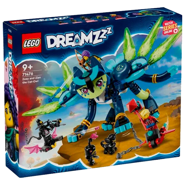 Constructor LEGO Zoey and Zian the Cat-Owl Figuri/ Multicolor photo 1
