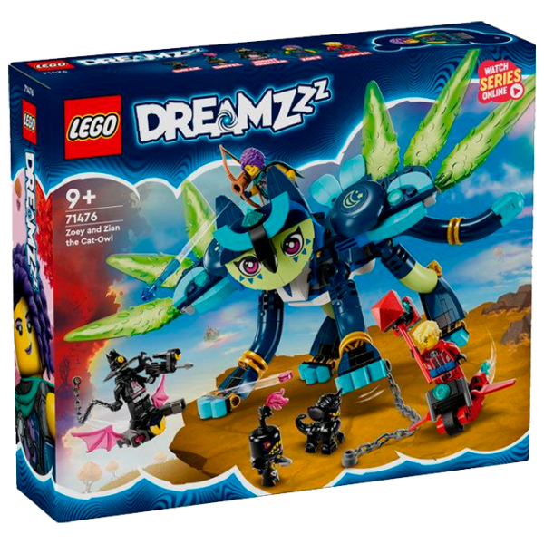 Constructor LEGO Zoey and Zian the Cat-Owl Figuri/ Multicolor photo 1