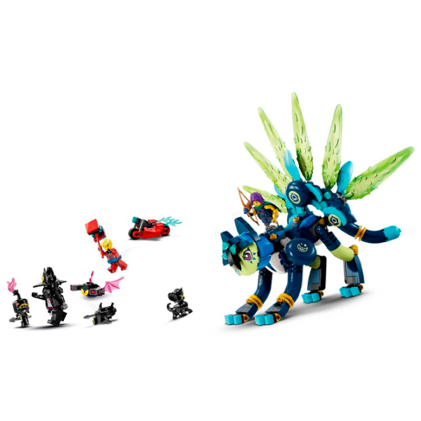 Constructor LEGO Zoey and Zian the Cat-Owl Figuri/ Multicolor photo 4