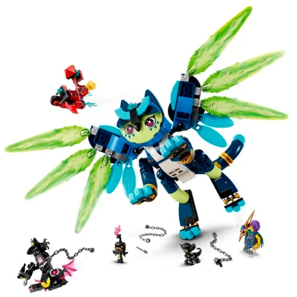 Constructor LEGO Zoey and Zian the Cat-Owl Figuri/ Multicolor photo 5