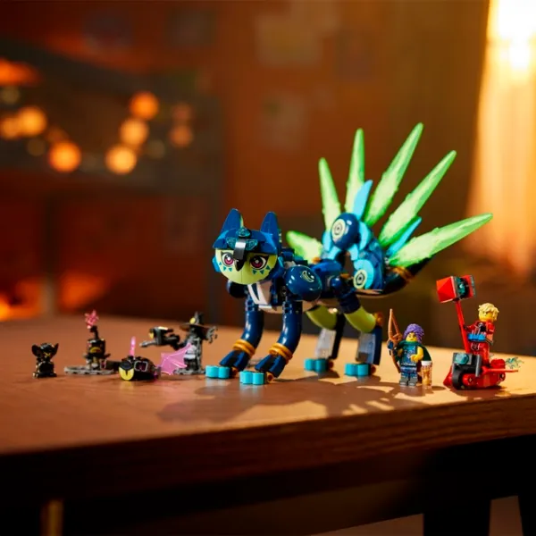 Constructor LEGO Zoey and Zian the Cat-Owl Figuri/ Multicolor photo 8