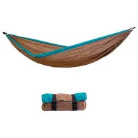 Hamac Amazonas Silk Traveller XL Mountain AZ-1030186 200 kg / Nylon / Brown photo 2