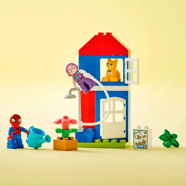 Constructor LEGO Spider-Man's House Personaj de desene animate/ Multicolor photo 4