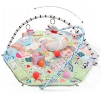 Covoraş pentru joc BabyOno Funny Farm () 0+/ Multicolor photo 3