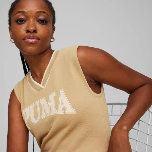 Платье для женщин Puma Squad Dress Tr L/ Бежевый photo 6