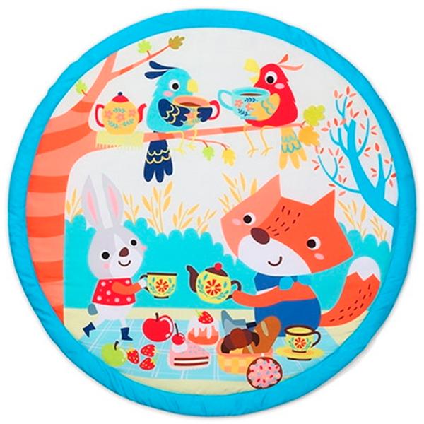 Covoraş pentru joc BabyOno Forest tea party (1520) 0+/ Blue photo 2