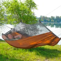 Hamac Amazonas Moskito Traveller PRO AZ-1030210 150 kg/ Poliester/ Orange photo 4