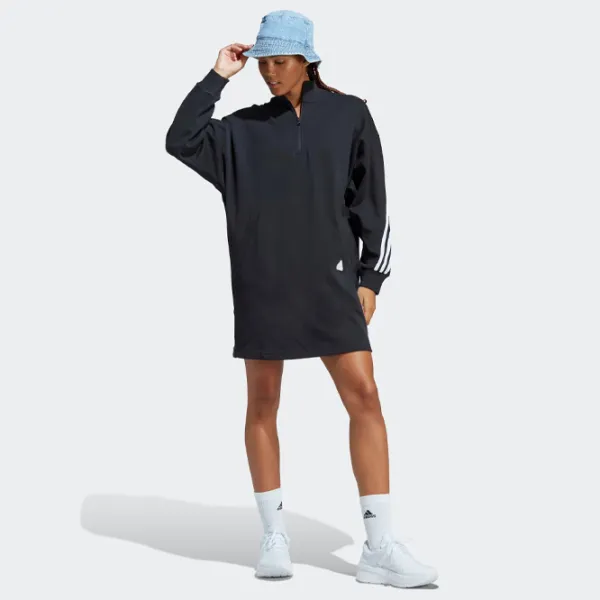 Rochie pentru femei Adidas Future Icons 3-Stripes M/ Black photo 2