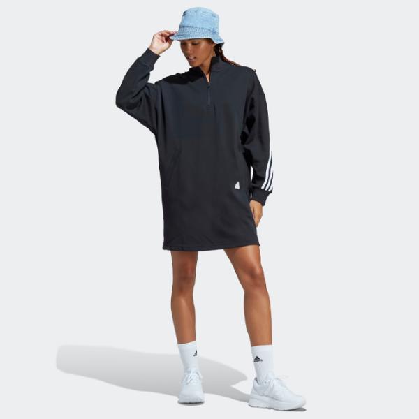 Rochie pentru femei Adidas Future Icons 3-Stripes M/ Black photo 2