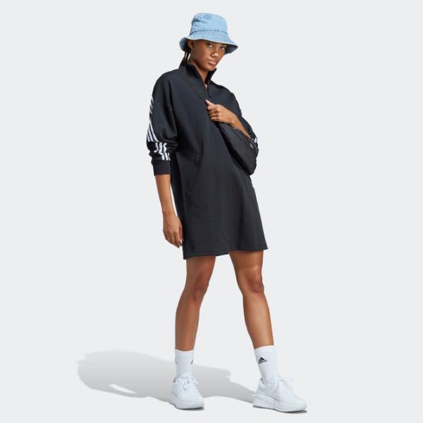 Rochie pentru femei Adidas Future Icons 3-Stripes M/ Black photo 4