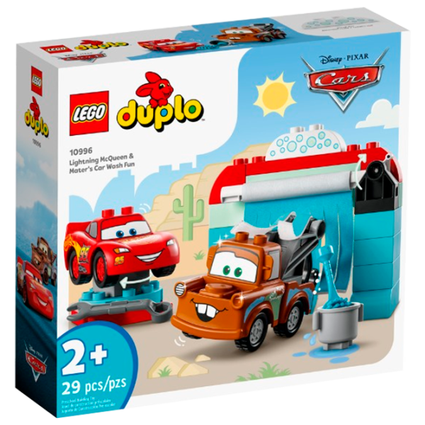 Constructor LEGO Lightning McQueen & Mater's Car Wash Fun Personaj de desene animate/ Multicolor photo 1