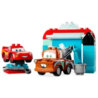 Constructor LEGO Lightning McQueen & Mater's Car Wash Fun Personaj de desene animate/ Multicolor photo 2