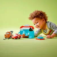Constructor LEGO Lightning McQueen & Mater's Car Wash Fun Personaj de desene animate/ Multicolor photo 5