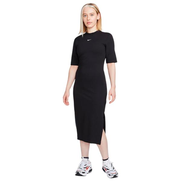 Rochie pentru femei Nike W Nsw Essntl Midi Dress XS/ Black photo 1