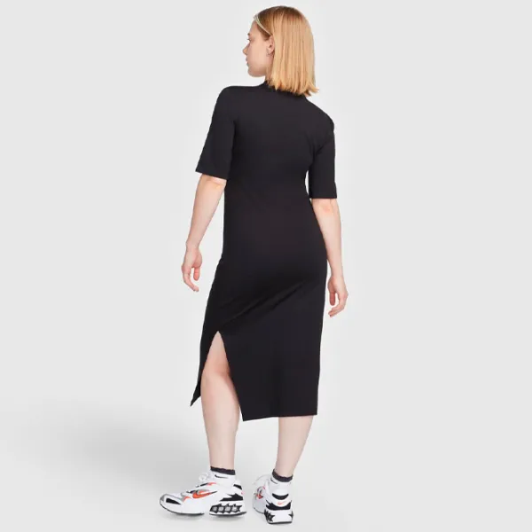 Rochie pentru femei Nike W Nsw Essntl Midi Dress XS/ Black photo 2