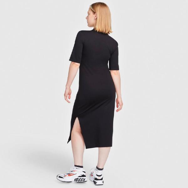 Rochie pentru femei Nike W Nsw Essntl Midi Dress XS/ Black photo 2